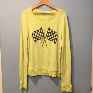 Wildrox neon yellow sweatshirt
